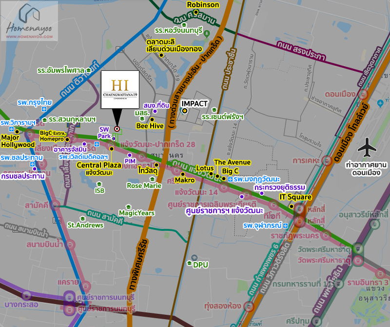 picture For Sale HI Chaengwattana 19 Condo - 17/17