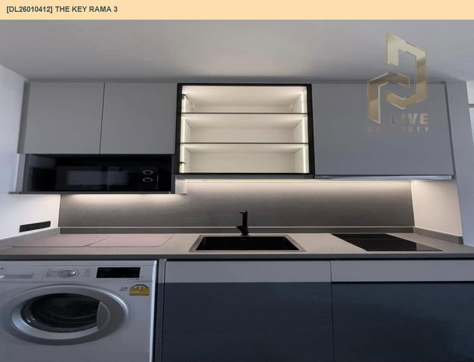 picture DL26010412 Condo for rent, The Key Rama 3 near BTS Chong Nonsi, ready to move in, call urgently 0653619502 LineID @897iyzll - 11/13