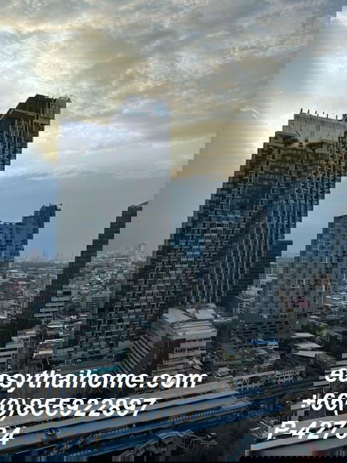 picture P-42734 Condo for rent Baan Klang Krung Siam-Pathumwan fully furnished (Confirm again when visit). - 6/22