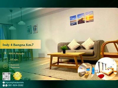 Houses for rent Suwannaphum International Airport : IJ04422 - Indy 4 Bangna Km.7 : MegaBangna