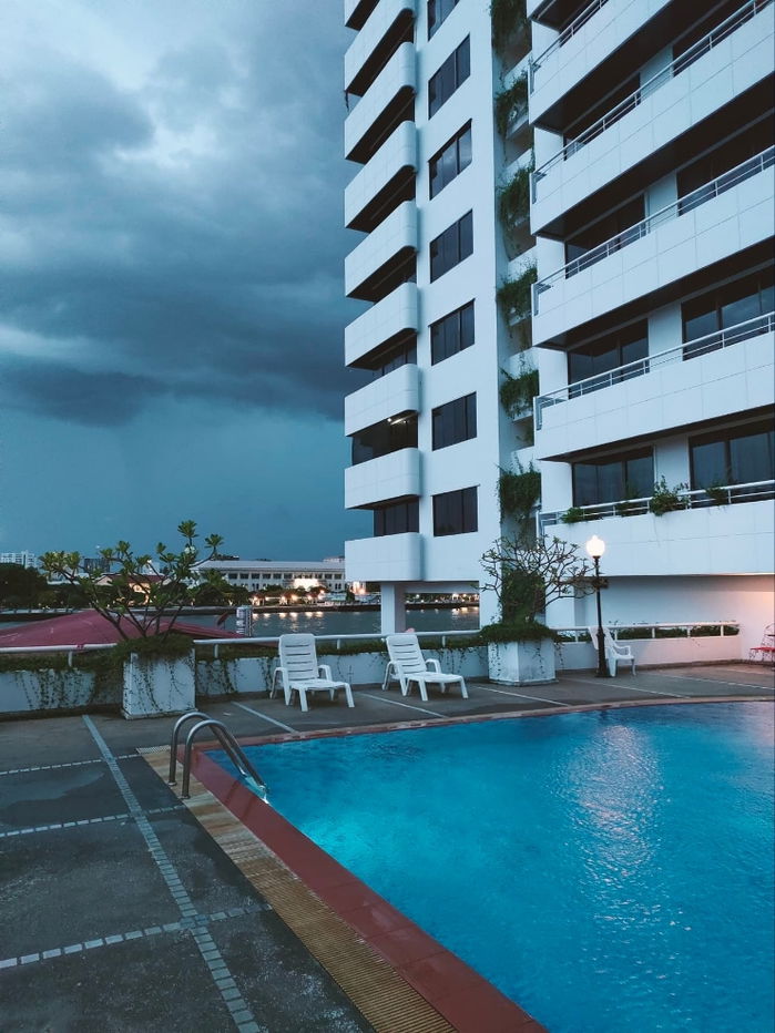 picture Waterfront condo for rent, near Rama VIII Bridge. Spacious room, ready to move in. - 12/17