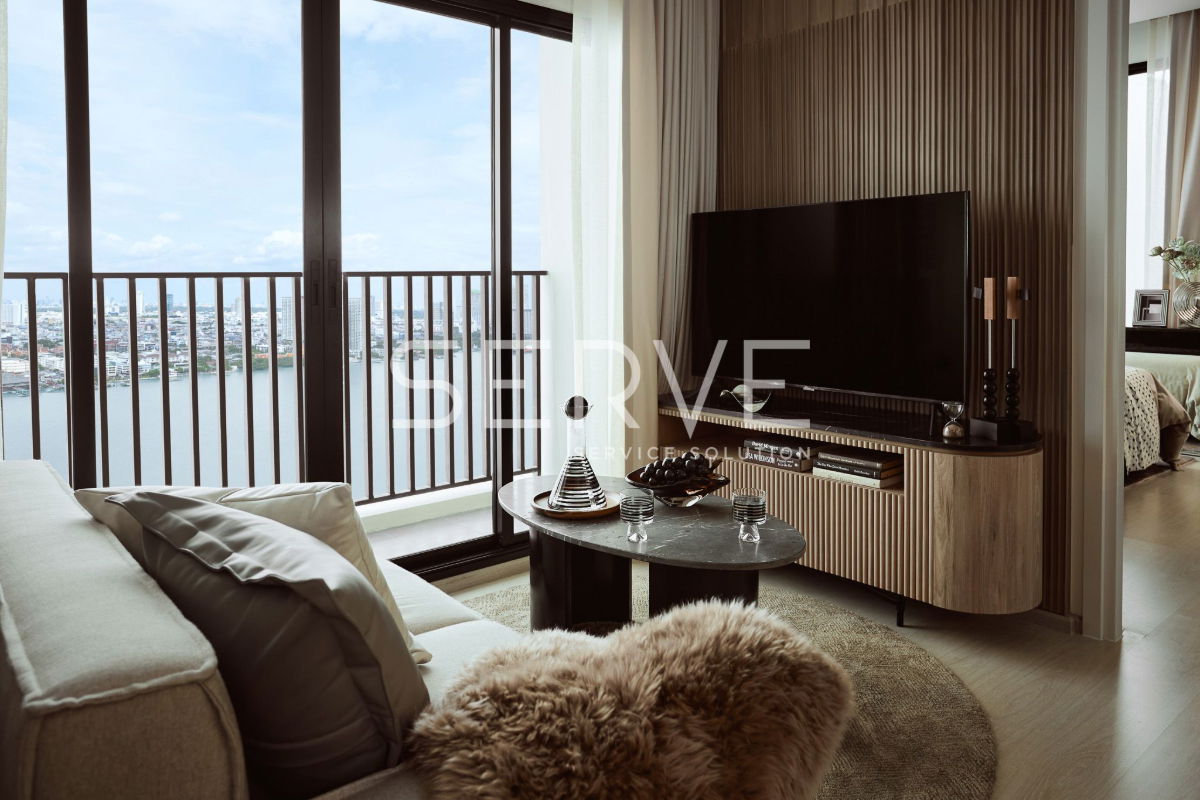 picture Brand New 2 Beds River View New Room & New Condo Close to Rama 3 and Sathorn area, Terminal 21 @ Nue Riverest Ratburana - 2/5