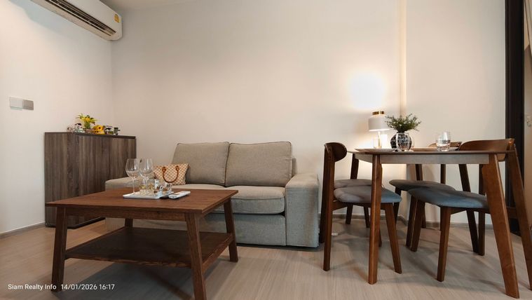 ให้เช่า Life Asoke Rama9 2 ห้องนอน คอนโด ไลฟ์อโศกพระราม 9 🌻 ใกล้ มศว. MRT พระราม 9 