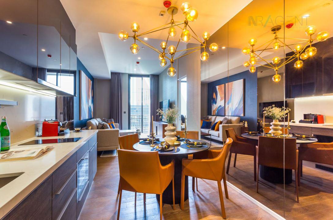 picture ð For Sell Condo MUNIQ LANGSUAN Building 1, Floor 17,1 bed room, Room size 54 sqm - 6/8