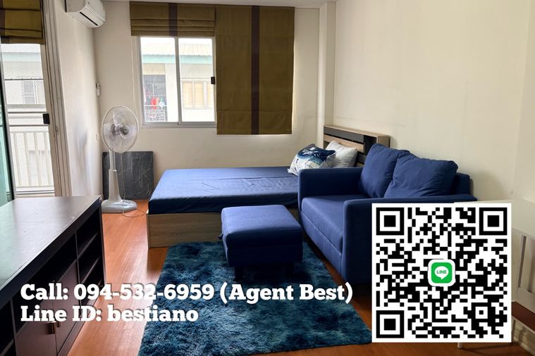 🏢 ให้เช่า ลุมพินีคอนโดทาวน์ รามอินทรา–หลักสี่ | 8,000 บ. | เฟอร์ครบ 📞094-532-6959