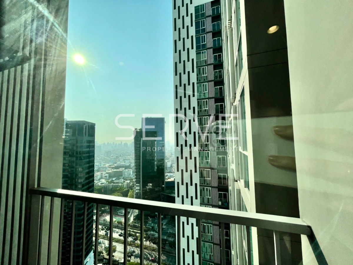 picture 2 Beds Conner Unit Large Room City View Fully furnished Good Location Close To MRT Thailand Cultural Centre Station @ Noble Revolve Ratchada - 5/7