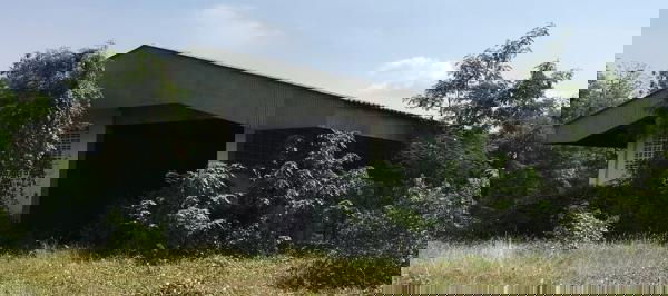 รูป คุ้มค่ามาก โกดัง พร้อมบ้านพักคนงาน แข็งแรง ติดถนนใหญ่ ถนนกว้าง  - รูปที่ 1/7