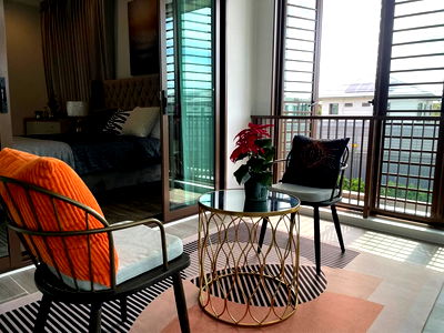 Houses for rent Bang Kapi : 🟨🟧🟥HHM0064-02  Burasiri Krungthep Kreetha 💌LINE : @274bgkdg🟥🟧🟨