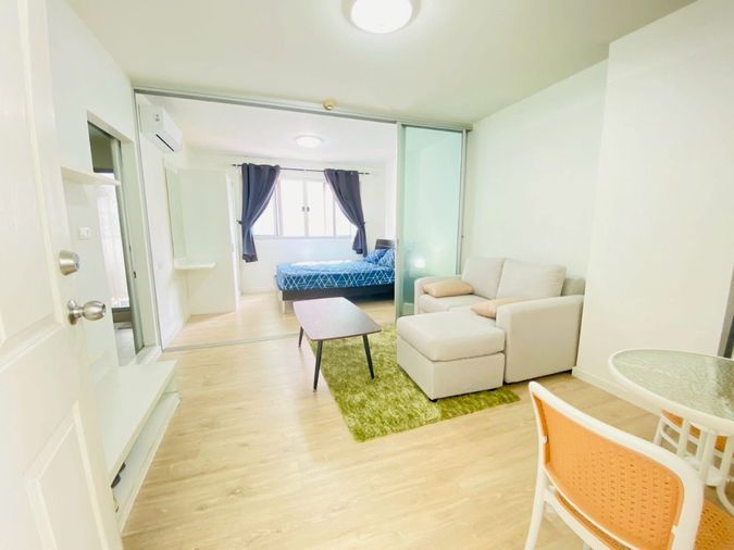 ME2500571 ขายด่วน! Dcondo รามอินทรา ตกแต่งใหม่ พร้อมอยู่ ใกล้รถไฟฟ้าสายสีชมพู 