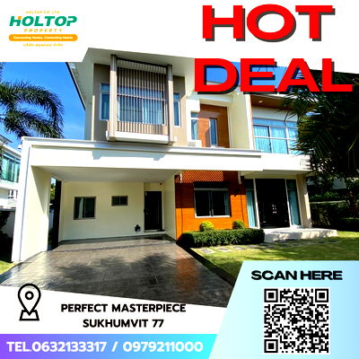 Houses for rent : #S5520  For Rent Perfect Masterpiece Sukhumvit 77