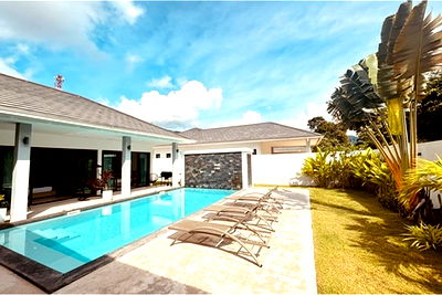 บ้านเดี่ยว เกาะสมุย สุราษฎร์ธานี : [920121060-130] Stunning pool villa with nature views