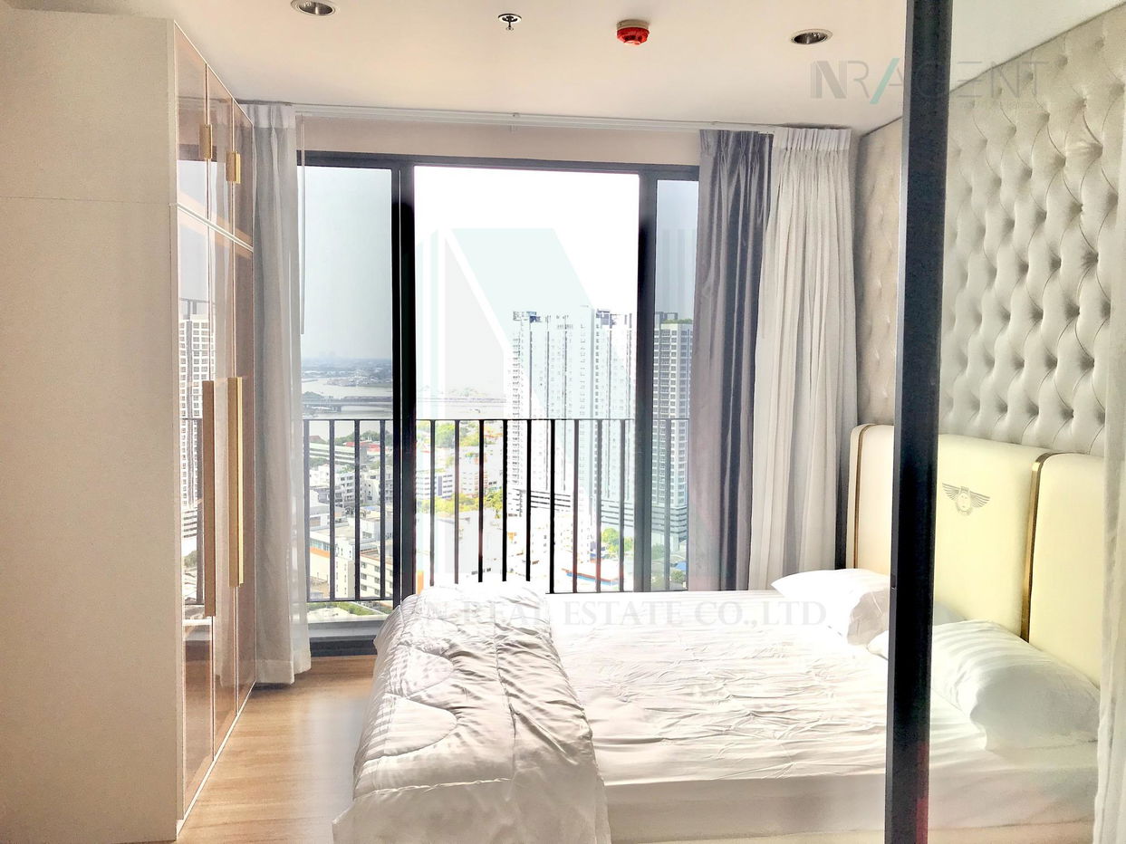 รูป 🎉 ให้เช่าคอนโด เดอะ ทรี อินเตอร์เชนจ์ อาคาร B ชั้น 28 1 ห้องนอน ขนาด 36.00 ตรม ใกล้ โรงพยาบาลบางโพ - รูปที่ 2/8