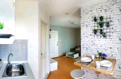 คอนโด ถนนจันทน์ : ขาย THE TRUST RESIDENCE RATCHADA-RAMA 3 29 ตรม. ชั้น 6 รูปแบบ 1 ห้อง