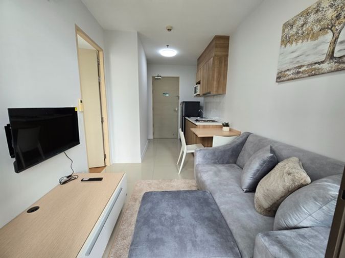 🔔ให้เช่าห้องสวย สภาพใหม่🔔 Smart TV ใหม่ ระเบียงหันทิศเหนือ ห้องไม่ร้อน Ideo Mix Sukhumvit 103