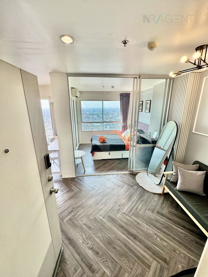 picture ðĐ For Rent Condo LUMPINI PLACE SUKSAWAT-RAMA 2 Building 1, Floor 31,1 bed room, Room size 26 sqm - 2/8