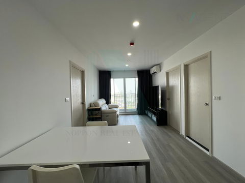 📌 ให้เช่าคอนโด เอลลิโอ สาทร-วุฒากาศ อาคาร B ชั้น 12 2 ห้องนอน ขนาด 58 ตรม ใกล้ The Quarter วุฒากาศ