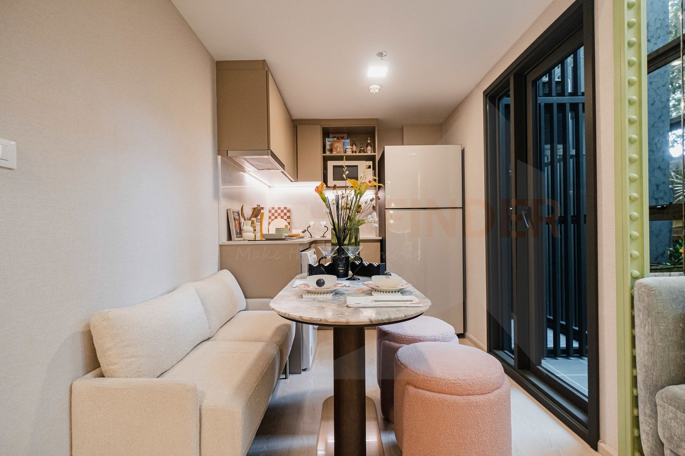 picture XELF by Sansiri, 2 Bedrooms – Rama 4 / Near BTS Thong Lor 2 bedrooms, for sale - 9/28