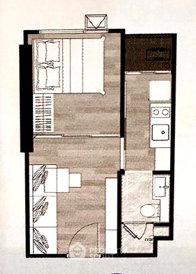 Condos for sale Phutthamonthon Sai 1 Road  : 1-BR Condo at Origin Place Petchkasem near MRT Phasi Charoen (ID 2546970)