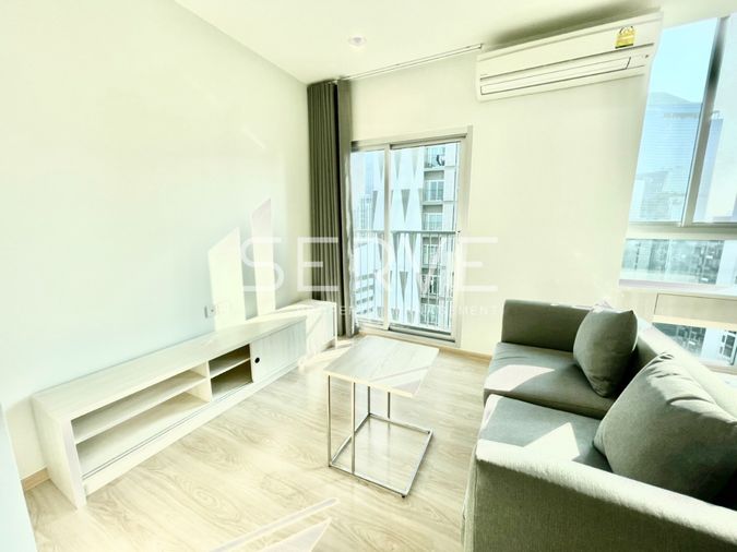 🔥ราคาสุดคุ้ม!ห้องมุม 2นอน ไซส์ใหญ่ ชั้นสูงสุด วิวโล่ง ตกแต่งหรู เฟอร์จัดเต็ม พร้อมอยู่ ทำเลดี ติด MRT ศูนย์วัฒนธรรม @ Noble Revolve Ratchada