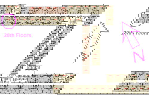 เดอะ ทรัสต์ เอราวัณ 1bed 29ตรม ห้องมุม ชั้น 20