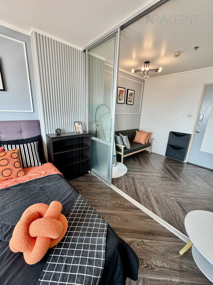 picture ð For Rent Condo LUMPINI PLACE SUKSAWAT-RAMA 2 Building 1, Floor 31,1 bed room, Room size 26 sqm - 1/8