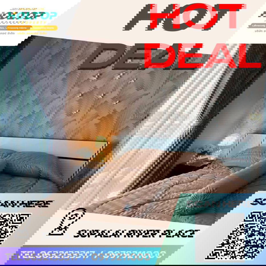 รูป #S5527 ให้เช่า Supalai River Place Charoen Makhon - รูปที่ 1/13