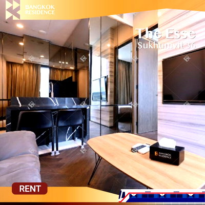 คอนโดให้เช่า : The Esse Sukhumvit 36 🏙️ High-quality Building with full facilities, Great price 💸 Close to BTS Thong Lo 