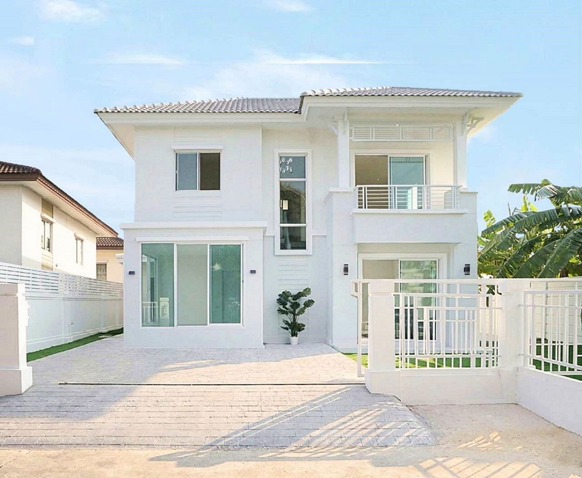 รูป หมู่บ้านพฤกษา วิลเลจ 5 วงแหวน – รัตนาธิเบศร์ (คลองถนน บางใหญ่) บ้านหลังริม จอดรถสบาย 4 ห้องนอน ใกล้เซ็นทรัล เวสเกต - รูปที่ 1/27