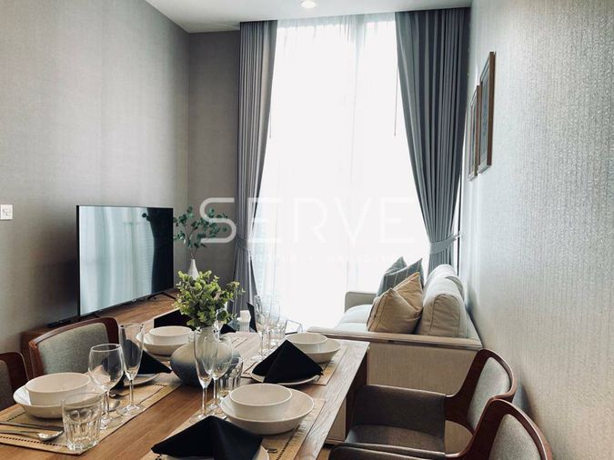 🔥25K🔥- 1 นอน ห้องสวย 33.73 ตร.ม. คอนโดฮอตทำเลดี  ใกล้ BTS อโศก & MRT สุขุมวิท 550 ม. ที่คอนโด Noble BE19 / ให้เช่าคอนโด