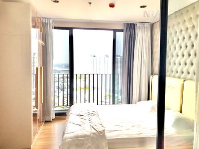 คอนโดให้เช่า : 🔺 ให้เช่าคอนโด เดอะ ทรี อินเตอร์เชนจ์ อาคาร B ชั้น 28 1 ห้องนอน ขนาด 36.00 ตรม ใกล้ โรงพยาบาลบางโพ