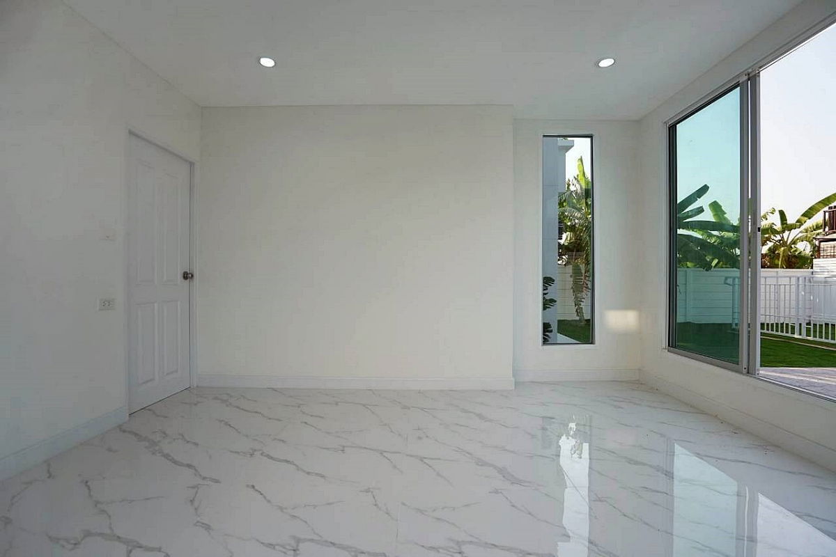 รูป บ้านหลังริม  จอดรถสบาย  4 ห้องนอน   หมู่บ้านพฤกษา วิลเลจ 5 วงแหวน – รัตนาธิเบศร์ (คลองถนน บางใหญ่)   ใกล้เซ็นทรัล เวสเกต - รูปที่ 9/27