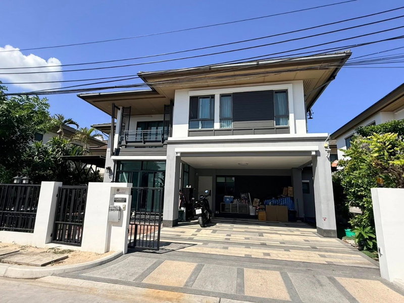 ขายบ้านเดี่ยว : ขาย เศรษฐสิริ ราชพฤกษ์ – จรัญฯ เฟอร์ฯครบ พร้อมเข้าอยู่ ใกล้โรงพยาบาลศิริราช