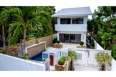 บ้านเดี่ยว เกาะสมุย สุราษฎร์ธานี : [920121059-35] วิลล่าสระว่ายน้ำสุดหรูในย่านเฉวงน้อย - สำหรับขาย