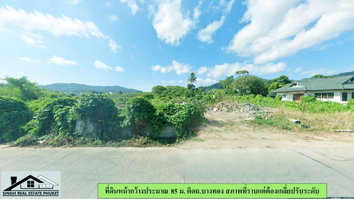 รูป ขายที่ดินเปล่า 12-1-67ไร่ ติดม.พฤกษา-กะทู้ ผังสีเหลือง - รูปที่ 6/7