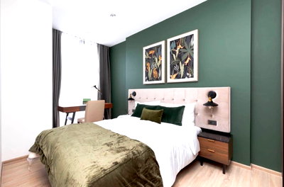 Condos for rent : Y178 Condo for rent: THE LINE Phahon - Pradipat, near BTS Saphan Khwai. Beautiful room, ready to move in.