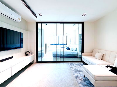 Condos for sale 700 Year Sports Arena Chiang Mai : For Sale: Nakornping Condominium – Huay Kaew Newly renovated high-floor unit with beautiful view (ID:1286CS)