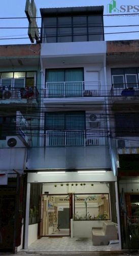 ให้เช่าอาคารพาณิชย์ 4 ชั้น ทำเลดีมาก (SPSSR08)