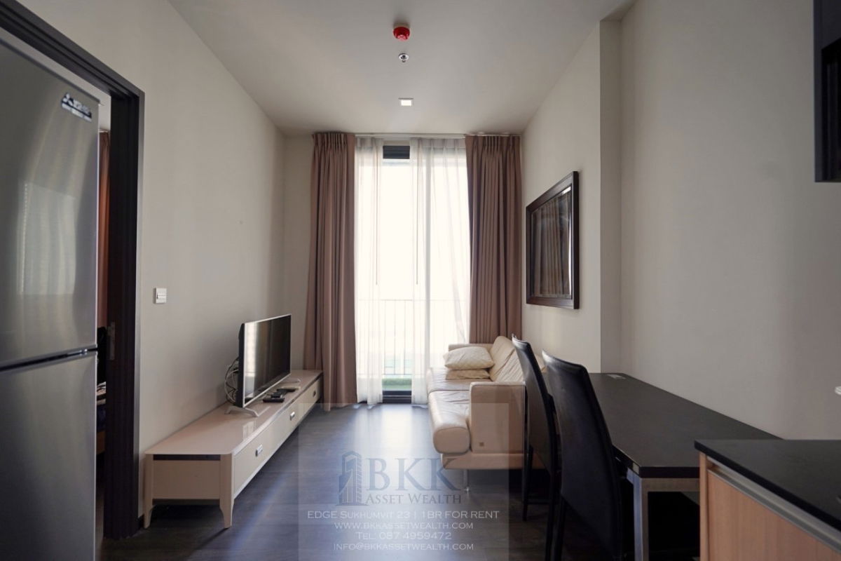 รูป ว่าง พร้อมอยู่ 📌edge Sukhumvit 23 BTS Asoke 100 m contact Line id: katk03 - รูปที่ 5/11