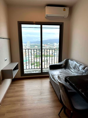 คอนโดให้เช่า : ให้เช่า Escent Hatyai 1 ห้องนอน ชั้น 27 ขนาด 28 ตร.ม. วิวขนส่ง เฟอร์ครบ 12,000 บาท/เดือน 