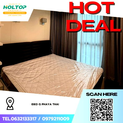 Condos for rent : #Z4179💥 160169🔥 Condo for Rent: Ideo Q Phaya Thai