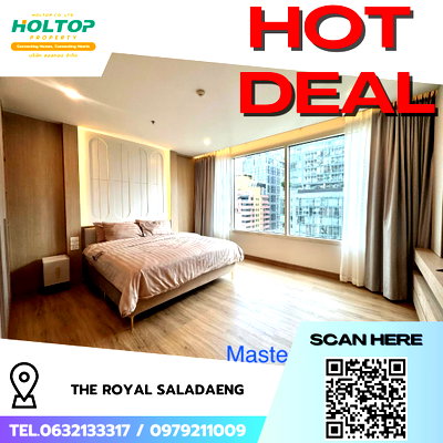 คอนโดให้เช่า : #R8853 🎉 170169 ให้เช่าคอนโด The Royal Saladaeng