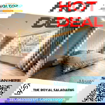 #R8853 🎉 170169 ให้เช่าคอนโด The Royal Saladaeng