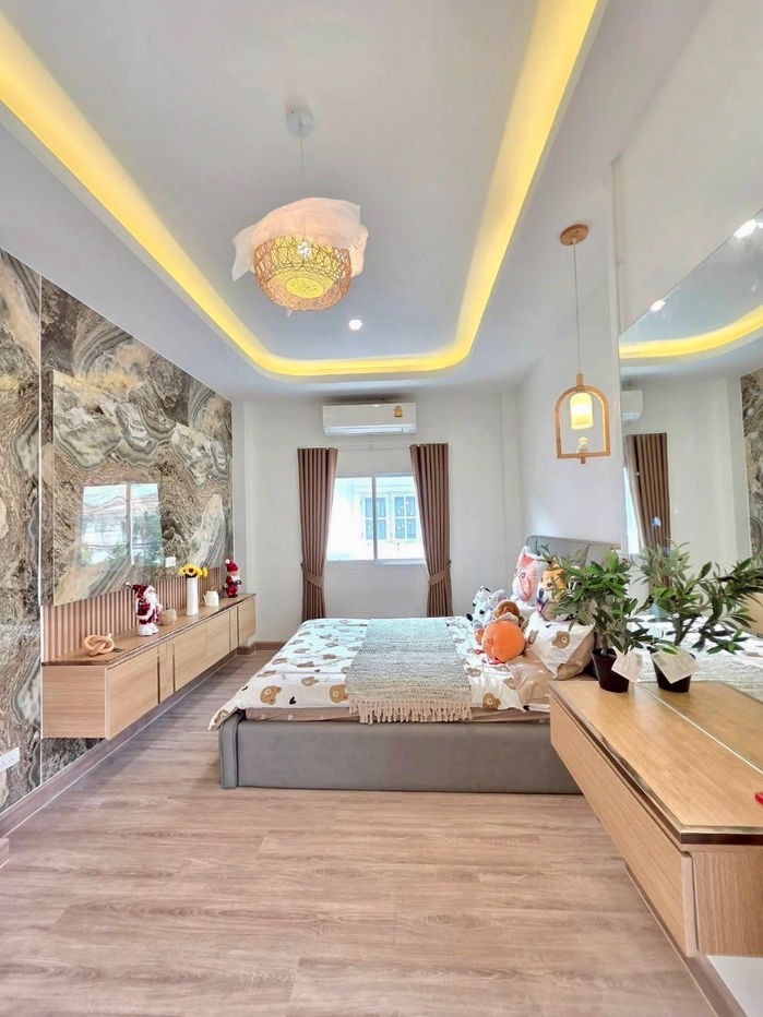 รูป ขายบ้านแฝด สไตล์บ้านเดี่ยว รีโนเวทสวย พร้อมอยู่ หมู่บ้านบุรีรมย์ ซอยเลียบคลองสอง 23 ใกล้ Safari World - รูปที่ 11/17