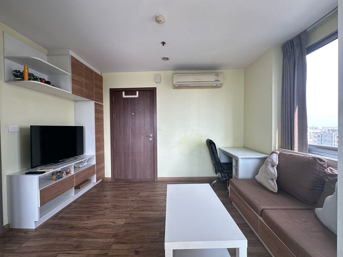 ห้องว่าง✨ พร้อมอยู่ 22 มค 📌ห้องมุม  เฟอร์นิเจอร์ครบ The Base Sukhumvit 77 contact id line : katk03