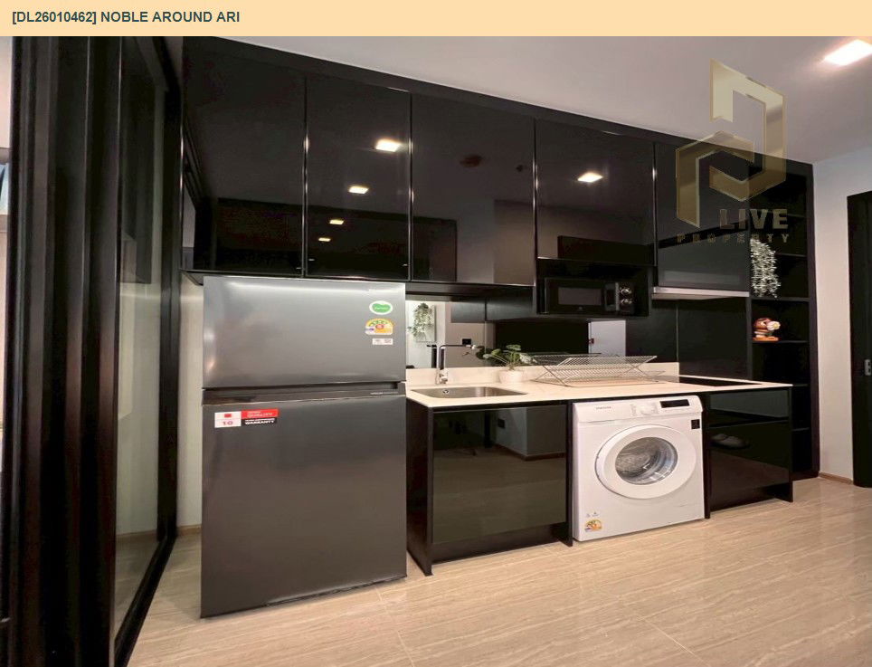 picture DL26010462 Condo for rent, Noble Around Ari near BTS อารีย์, ready to move in, call urgently 0614453194 LineID @162cjixi - 7/10