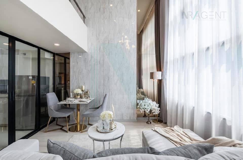 picture 🔺 For Rent Condo KNIGHTSBRIDGE PRIME SATHORN Building 1, Floor 28,Duplex, Room size 37.00 sqm - 3/8