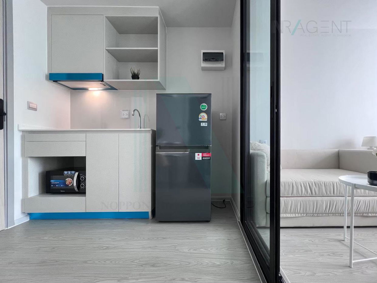 รูป 🚩 ให้เช่าคอนโด แอทโมซ โอเอซิส อ่อนนุช อาคาร 1 ชั้น 4 สตูดิโอ ขนาด 26 ตรม ใกล้ ตลาดเอี่ยมสมบัติ - รูปที่ 3/8