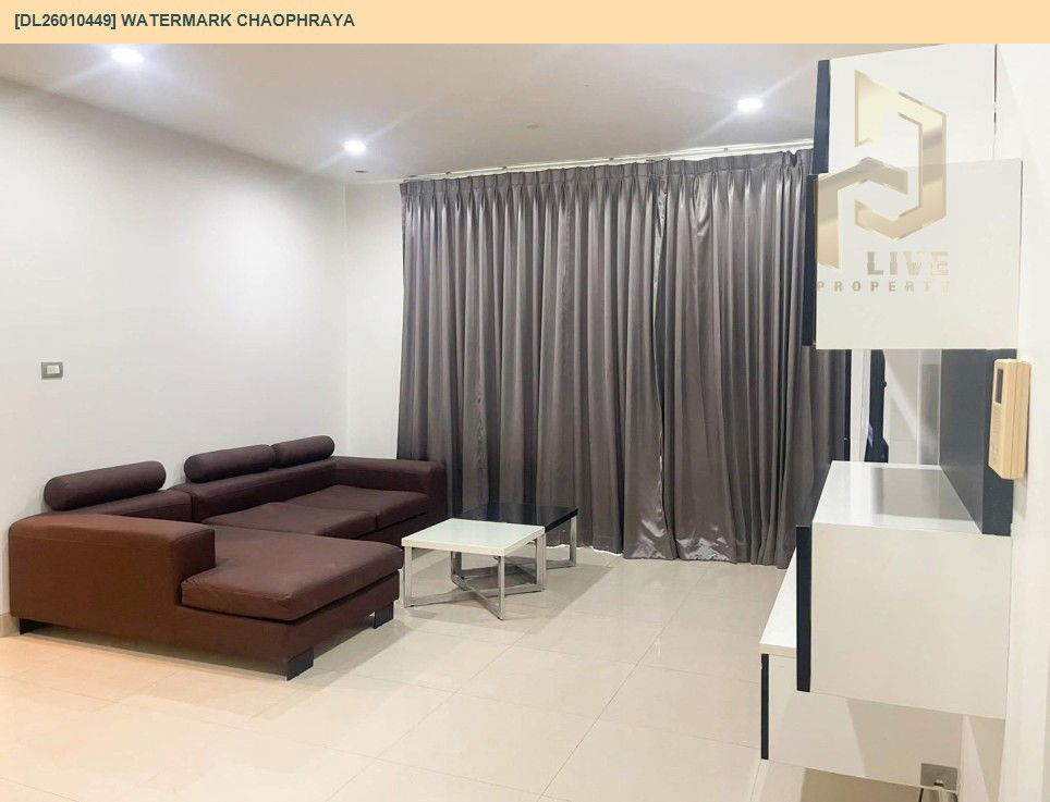 picture DL26010449 Condo for sale, Watermark Chaophraya near BTS Krung Thon Buri, ready to move in, call urgently 0614453194 LineID @162cjixi - 2/12