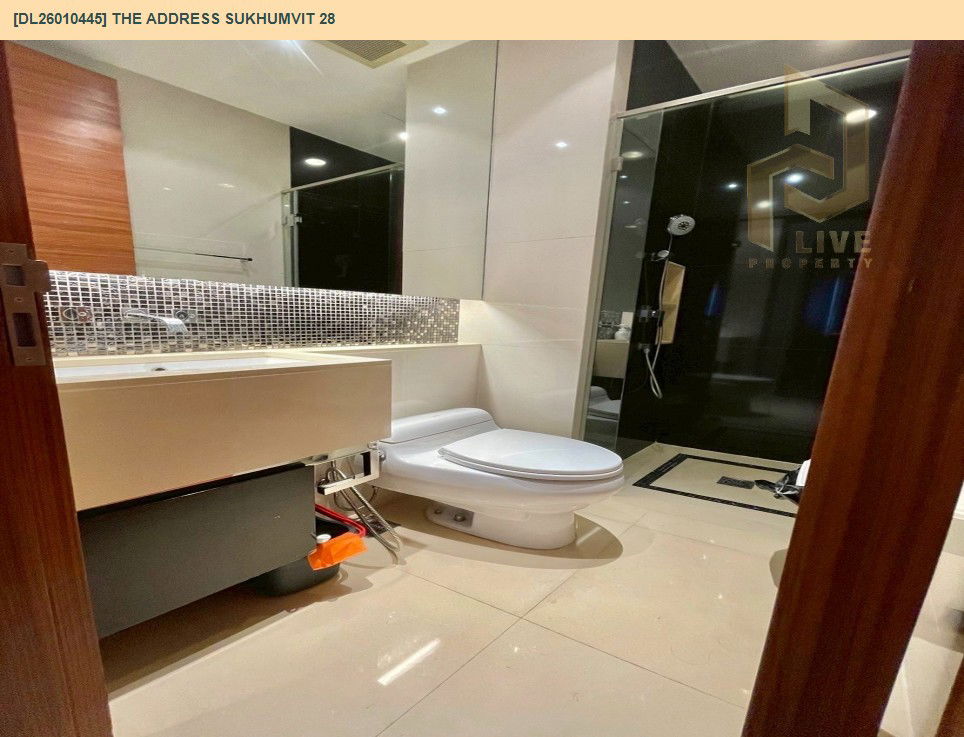 picture DL26010445 Condo for rent, The Address Sukhumvit 28 near BTS Phrom Phong, ready to move in, call urgently 0653619502 LineID @897iyzll - 8/8