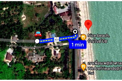 Land for sale Tha Sala Nakhon Sri Thammarat : [920121030-202] A rare Land for sale walkable to Ban Ro Beach in Tha Sala, NST